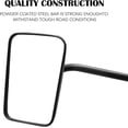 thumbnail image 6 of Universal Clip on Towing Mirror Extensions, Mirror Extenders for Towing, 360� Rotation Adjustable Tow Mirrors extender towing with Clamp for Cars Trailer SUV Trucks Touring, 2PCS, 6 of 7
