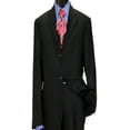 thumbnail image 2 of Mens Funeral Attire Funeral Outfit Funeral Clothes Black Suit Funeral Attire By Alberto Nardoni Brand Designer, 2 of 3