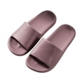 thumbnail image 2 of HNMKIU Comfy Slippers for Women Men Summer Beach Non Indoor Outdoor Soft Bottom Quick Drying Multiple Sizes Women Shoes Purple,6.5, 2 of 5