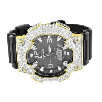 Fi Shock Solar Shock - Mens Casio G-Shock Watch AQS810W-1A Solar Powered Dual Time Display & Alarm