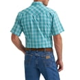 thumbnail image 4 of Wrangler® Men's and Big Men's Regular Fit Short Sleeve Western Shirt, Sizes S-5XL, 4 of 6