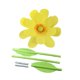 thumbnail image 2 of Decoración de flores de margarita artificial de espuma grande de 70 cm Estilín para la decoración del hogar, instalan fácilmente accesorios de Amarillo, 2 of 8