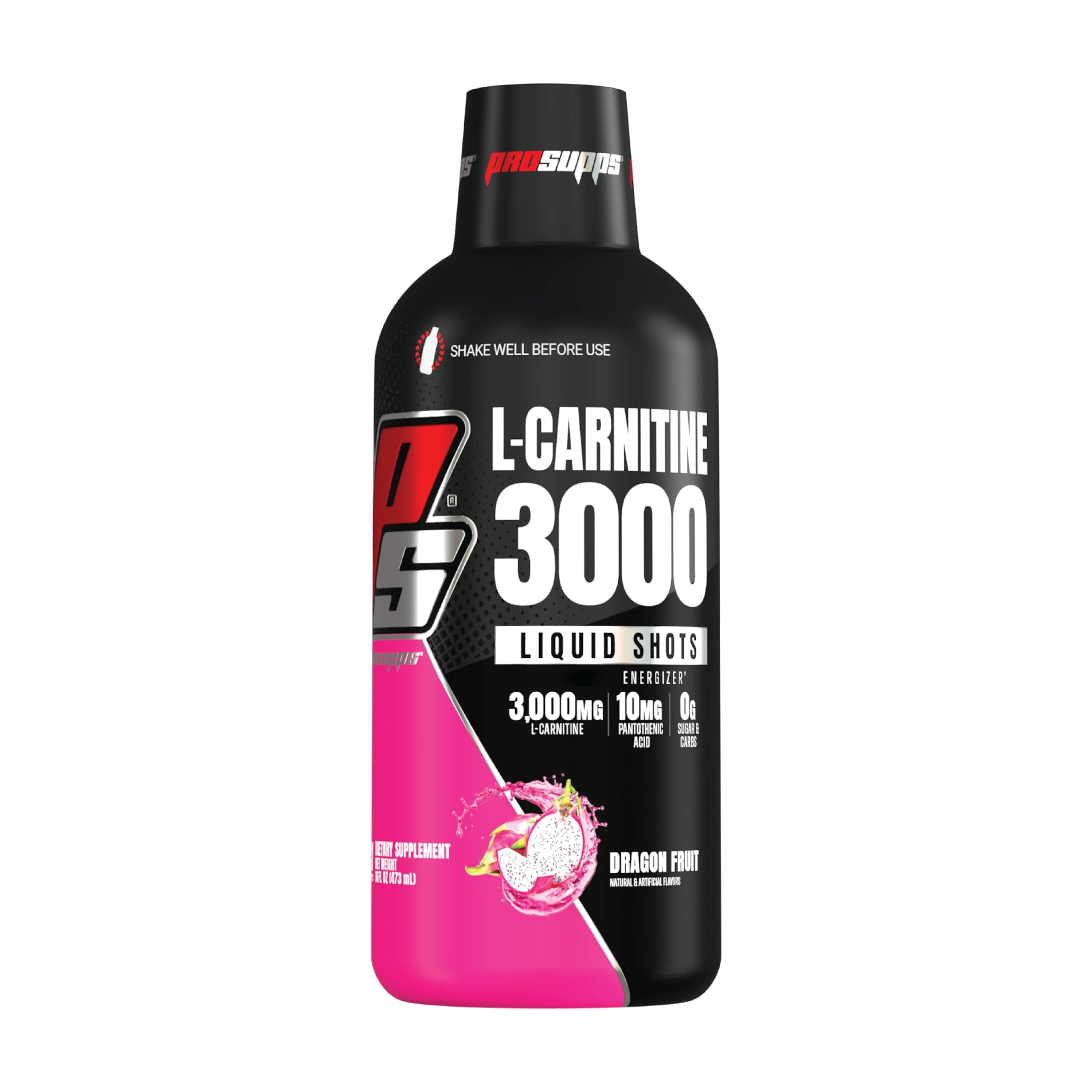 l carnitine 3000 prosupps para que sirve L-Carnitine Stimulant Free Liquid Shots for Men and Women - Workout Drink for Performance and Muscle Recovery (31 Servings, Dragon Fruit) Fair And White Original