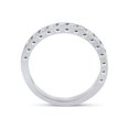 thumbnail image 3 of Diamond Princess 14kt White Gold Womens Round Diamond Wedding Band 1/2 Cttw, 3 of 4
