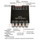 thumbnail image 4 of Placa amplificadora de potencia Bluetooth, placa amplificadora de potencia Bluetooth, placa amplificadora de canal Bluetooth, placa amplificadora de subwoofer de canal Características mejoradas, 4 of 8