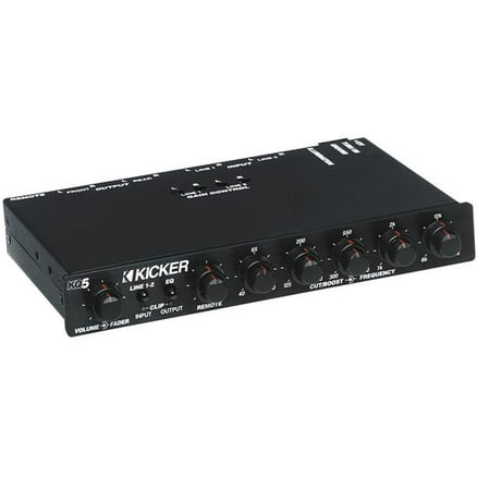 Parametric Eq Equalizer - Kicker KQ5 Band Parametric EQ Equalizer Signal Processor