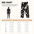 thumbnail image 3 of Balery Honey Bees at Night Pantalones de pijama para mujer, pijamas ultraligeros, pantalones de estar por casa-3X-Large, 3 of 6