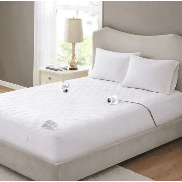 SLEEP OPTIONS Cotton Deluxe Full-Size Quilted Waterproof Mattress
