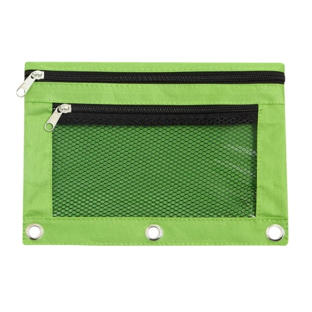 EIGTHTAIL sovlvnd 3-Ring Pencil Pouch Oxford Cloth Sky Blue