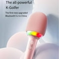 thumbnail image 2 of L8 New Microphone National K Song Bluetooth Home TV Children Singing Wireless Microphone Sound Integration Microphone, 2 of 6