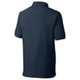 thumbnail image 3 of Men's Cutter & Buck Navy Detroit Tigers Big & Tall Americana Advantage Pique DryTec Tri-Blend Polo, 3 of 3