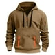 thumbnail image 2 of pstuiky mangas largas para hombre, Sudadera deportiva informal con capucha y mangas largas para hombre Tops de talla grande para hombre xxl, 2 of 6