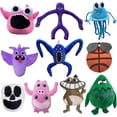 thumbnail image 2 of Cute Garten Monster Plushies Toy,Cartoon Monsters Stuffed Figure Doll,Garden Animals Plush,Gift for Children Boys and Fans, 2 of 10