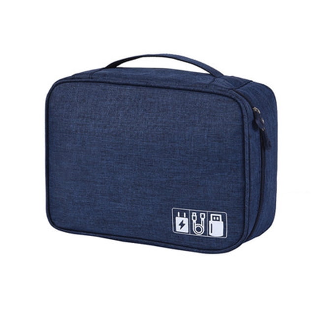 Labymos Electronics Organizer Travel Bag for Cable Accessories Storage Bag Pouch Free Separated Space Waterproof