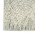 thumbnail image 5 of Nourison Linked 27" x 90" Wool Indoor Rug in Ivory/Teal Bohemian, 5 of 7