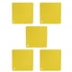 thumbnail image 1 of 5pcs Silicone Pot Holders Mat Heat Resistant Anti Slip Square Honeycomb Trivet Mat Hot Pads for Kitchen Counter Yellow, 1 of 4