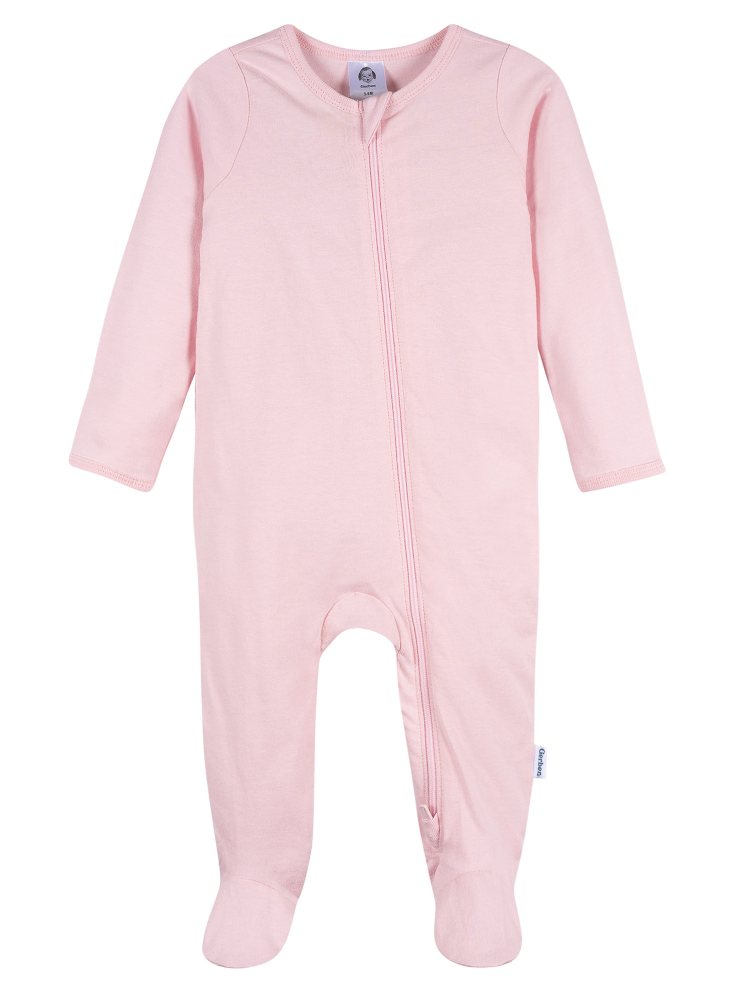 Gerber Baby Girl Sleep 'N Play Footed Pajamas 2-Pack photo 2