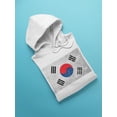 thumbnail image 3 of South Korea Flag Design Hoodie Men -Image by Shutterstock, Male XX-Large, 3 of 4