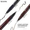 thumbnail image 4 of KISS ME Heroine Make Smooth Liquid Eyeliner Waterproof - 02 Bitter Brown, 0.01 ounces, 4 of 7