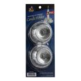 thumbnail image 2 of Ner Mitzvah, Self Standing Disposable, Aluminum Foil Shabbat Candle Holders - Silver (6 Pack), 2 of 3