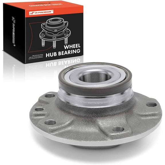 A-Premium Rear Wheel Bearing and Hub Assembly Compatible with Dodge Dart 2013 2014 2015 2016