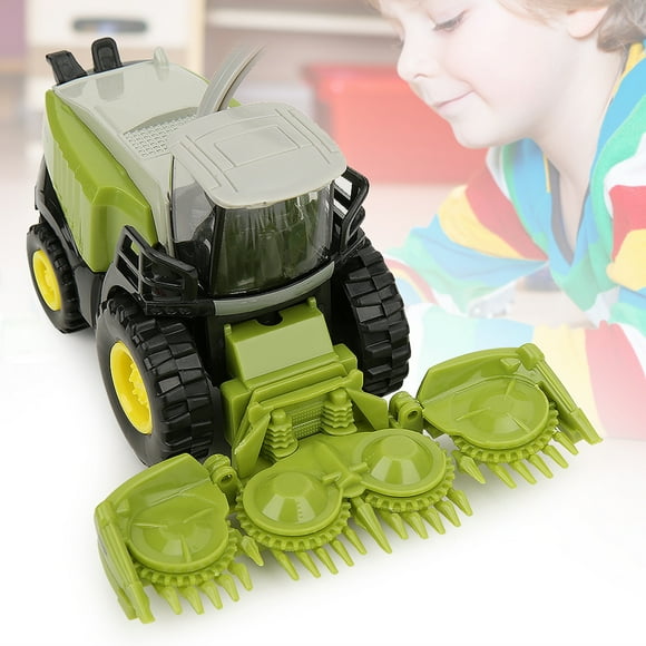 Combine Harvester Toy, 1 42 Miniature Harvester Toy Farm Toys Harvester Vehicle Model Vehicle Model Kid Educational Farm Car Toys Gifts for Boys Girls, 5.3x2.1x2.6in