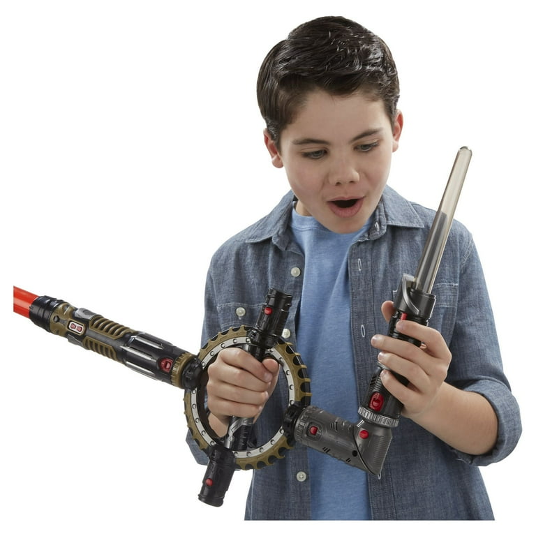 Star Wars Bladebuilders Spin-Action Toy Lightsaber Force - Walmart.com