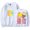 White, variant on CG5 Too Many Songs Tour Merch Long Sleeve Tee Women Men Fashion Crewneck Sweatshirts