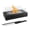 Black, variant on Safer Burning Rectangle Smores Maker Kit, with 4pcs of Roasting Sticks - US Patent Design - Gift for Home Decor & Balcony Parties, Housewarming Gift