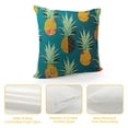 thumbnail image 4 of Chilfamy Decorative Throw Pillow Covers Sets Summer Theme Pillowcases Square Outdoor Cushion Cover Blue Green Pineapple Printing Pillows Covers for Home Decor Sofa Car Bedroom, 4 of 5