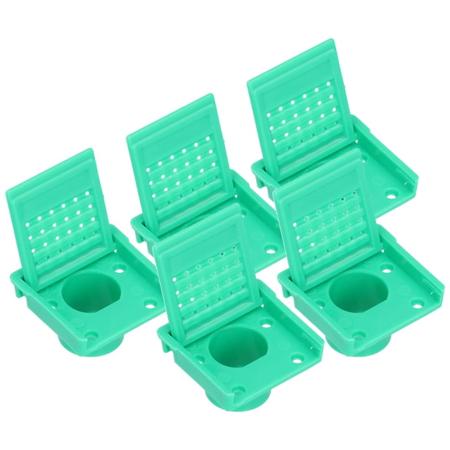 Porte de Ruche, Porte d'Entrée Anti-Fuite 5 Pcs pour Industrie Vert