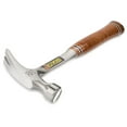thumbnail image 2 of Gexandy Hammer - 20 oz Straight Rip Claw with Smooth Face & Genuine Leather Grip - E20S, 2 of 7
