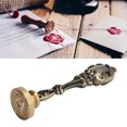 thumbnail image 1 of Wax  Handle, Wax Sealing  Reasonable Length Easy To Hold Stable Quality Exquisite Workmanship  for Family for Home Rose Gold,Silver,Bronze, 1 of 8