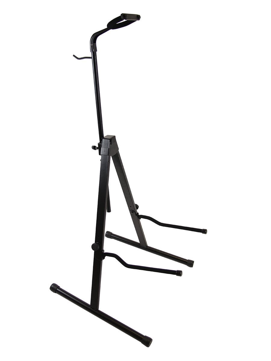 Gearlux Adjustable Cello Stand with Hook for Bow, 46-Inch Maximum Height, Collapsible for Easy Storage, Suitable for 1/2, 3/4, 7/8, 4/4 Scale