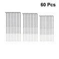 thumbnail image 4 of KAKOWELY Wool Felt Needle 60Pcs DIY Wool Felt Needle Tools DIY Craft Sewing Embroidery Stitching Tool Guide Stamp Pin Set for Home Stitchwork3.58"X0.79"X0.04", 4 of 5