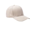 thumbnail image 5 of Unisex Classic Cotton Baseball Cap - Solid Color Adjustable Dad Hat for Daily Wear, Sports & Outdoor Activities-Beige, 5 of 5