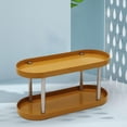 thumbnail image 3 of DOLITY Bathroom Storage Rack Makeup Organizer Cosmetic Coutertop Shower Shelf for Yellow, 3 of 5