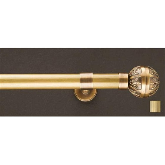 Liber 1158 Curtain Rod Set 75 In Chrome 78 Com