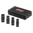 thumbnail image 1 of VEVOR Lug Nut Impact Socket Set 1/2 in Drive Metric and SAE 6-Point Flip Socket, 1 of 9