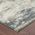 thumbnail image 3 of Addison Rugs Chantille Indoor/Outdoor Traditional Global Teal Machine Washable Round Rug, 8' x 8', 3 of 7