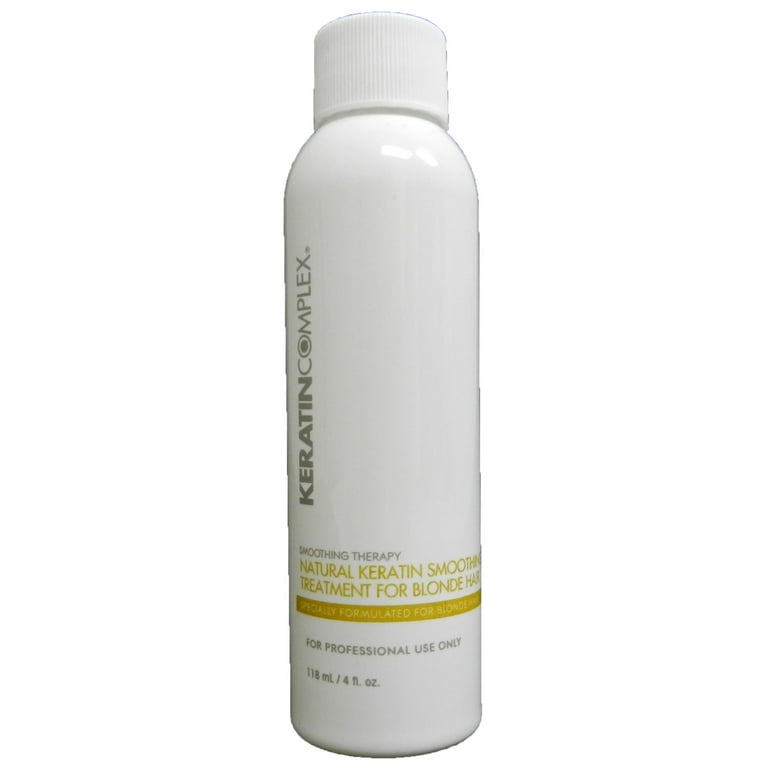 Natural keratin smoothing treatment for blonde hair discount