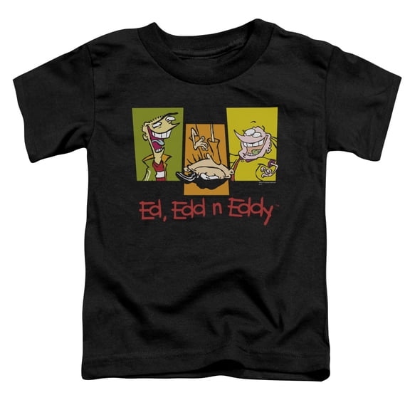 Ed Edd Eddy - 3 Eds - Toddler Short Sleeve Shirt - 3T