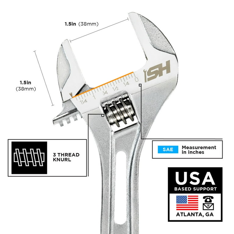 17 mm online to inches wrench
