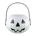 thumbnail image 2 of Jack O Lantern Bucket Candy Pail Halloween Decoration Classic Pumpkin Design for Children's Trick or Treat, 2 of 9
