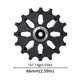 thumbnail image 2 of Eigraketly FOVNO práctico 12T/14T/16T polea de cambio trasero antideslizante soporte de bicicleta de carretera 7-12 velocidades pequeña fricción guía de Ciclismo Negro 16T Eigraketly OD025810-03, 2 of 6