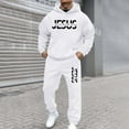 thumbnail image 4 of CONZONE Men's Sweatsuit 2 Piece Sets Casual Men's Jogging Tracksuit Set Letter Graphic Pullover Hoodie Pants Sweat Suit for Men Cozy Fall Winter Athletic Track Suit Outfits, 4 of 4