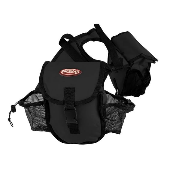 Showman Nylon Cordura Insulated Horn Bag w/ Buckle Closure (Black)