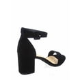 thumbnail image 2 of Cake-S Women's Fashion Open Toe Ankle Strap Buckle Low Chunky Heels Dress Sandals Shoes, 2 of 2