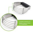 thumbnail image 3 of Simple Craft Pastry Cutter For Baking - With Handle - Heavy Duty Dough Cutter And Mixer For Mixing Butter, Flour Etc., 3 of 5