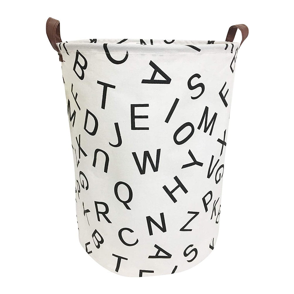 grey toy storage baskets